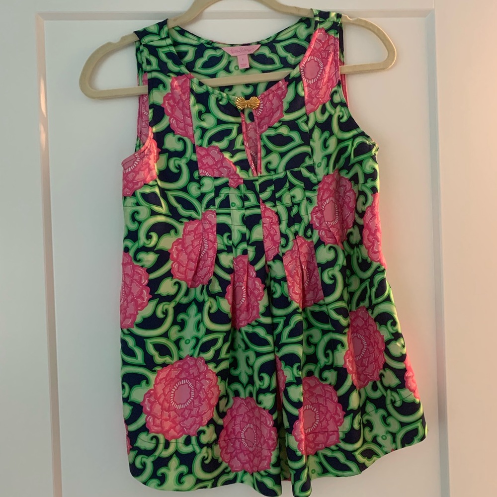 Lilly Pulitzer Silk Top